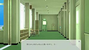 cosplay girl flashes panties during club recruitment! wild 3d hentai tease