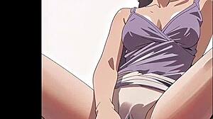 hentai girlfriend fingers her wet pussy solo homemade fingering frenzy