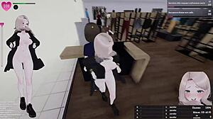 i was showing off outside but then that huge cock made me cum so hard in public!!