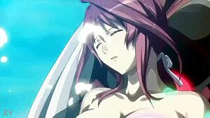 mafuyu oribe's massive boobs bounce in hottest hentai scenes with titty teasing and jiggling