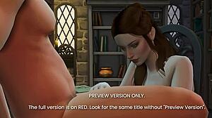 bold lady gets naughty in winterfell shadows wild 3d sims hentai game action