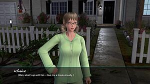 公园饥渴红发大奶妹亲吻巨乳压身3D Hentai