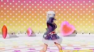 Novr's MMD Gura performs captivating 3D dance in Hololive hentai style