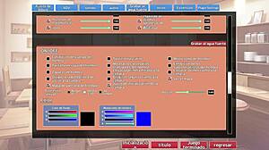 Aqua Konosuba strips nude hentai game fuck session