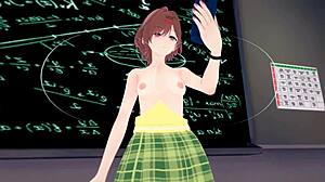 explosive xray glasses reveal student panties in hentai animation!