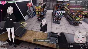 i was showing off outside but then that huge cock made me cum so hard in public!!