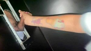 Latina Schoolgirl Slut Gloryhole Fucks Three Strangers in Cabins