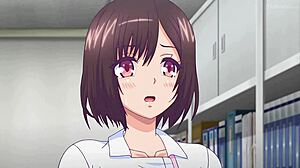 Horny Asian Nurse in Hentai Hospital Craves Dying Men's Cum Solo