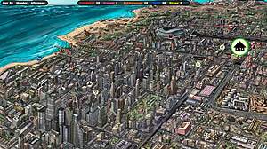 a stranger slathers sunscreen on me then slams huge cock for deep creampie surprise