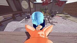 Kasumi miwa's ass pounded outdoor doggystyle creampie uncensored!