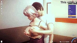 Quiet Girl Missionary Cowgirl Sex Honey Select Hentai