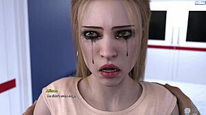 ready for blonde milf's bad news while she squirts on your huge cock in race of life 12?