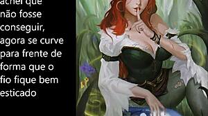 miss fortune's brutal femdom assplay joi humiliates you painfully