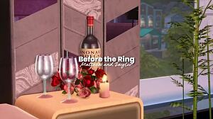 Naughty Celebrity Sims 3D Hentai Office Seduction Preview