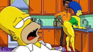 嘿已婚主妇厨房台子弯腰挨肛爆绿帽新娘装猛干