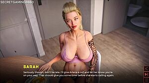 bbw bimbo stepmom pounds busty friend as stepson watches. synthetic by carbon 3d game