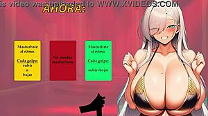 jerk your cock for cash in my spanish joi femdom game now?