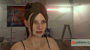 辣妻Elena健身房吃黑人大屌