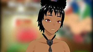 Mrs. Claus Sneaks Santa's Dick for Tit Sucking Pussy Fuck