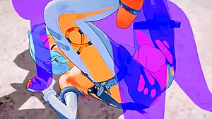 Zenless Zone Zero Tease Delivers Slick Footjob Before Seed Sex Climax