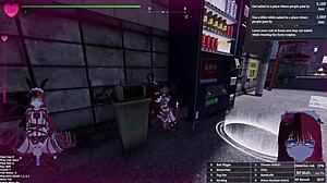 真仲城镇公开闪玩具，SFM BDSM户外玩法mod