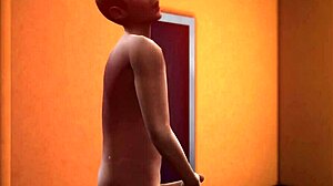 young couple fucks secretly while mulatto wife slurps cock in private