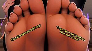 红发女神JOI羞辱拒绝你那可怜小鸡巴对吧？