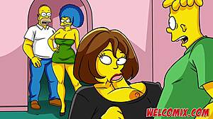 Simptoons join me but double penetration flips the script entirely