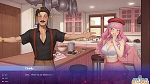 waifu myside ep1 gameplay patch slams curvy big tits action