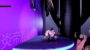 痴迷3D天使后入巨屌内射狂喷！