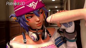 Ready for Kiriko's hour of nonstop assfucking?