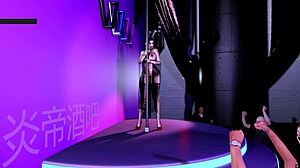 Obsessed 3D Angel Takes Huge Cock Creampie Doggystyle!