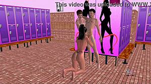 Kama Leela14狂野干姨妈和姨表妹