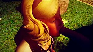 is megans little 18yo blonde secret an interracial outdoor hentai fuck with megan clark?