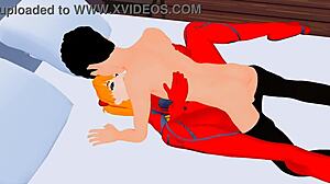 shinji fucks asuka's ass hard after angel defeat... so hot!!