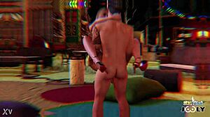 having fun sneaking with my friend's husband