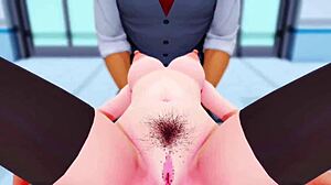 Kyouyama pounds big ass cowgirl riding deepthroat blowjob creampie missionary at work