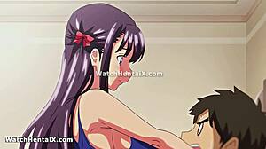 me and hot girlfriend fuck doggystyle creampie in hentai