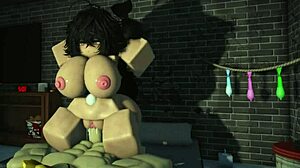 fuck yeah, roblox whore gets rough pussy slammed and cum drenched!