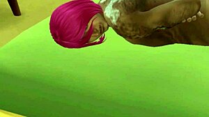 Sex with Fat Indian BBW Neighbor Sims Hardcore Facial