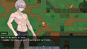 In Portal Islands Salvation hentai game episode 1, hero fucks bunnygirl first time and pumps two creampies deep in her tight pussy