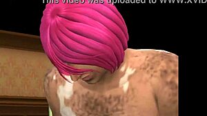 Sex with Fat Indian BBW Neighbor Sims Hardcore Facial