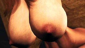 好奇被铐大奶肛奴骚货怎么挨人妖粗暴后入深喉内射？她尖叫求极致BDSM屄捶