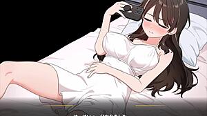 BLOWJOB QUEEN IN HENTAI GAME SUCKS COCKS TO EXPLOSIVE FINISHES