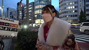 cutie in sunny kimono wants your cock missionary cowgirl creampie??