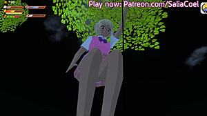 坏女孩女主人牵狗链遛男奴公开调教支配！