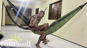damn i almost got caught fucking my ex on the hammock interracial ebony teen style
