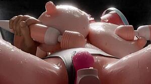 3D Hentai Girl's Vibrator Massage Leads to Intense Orgasm