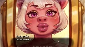 pig princess takes massive anal pounding from big cock ep43 hentai game!