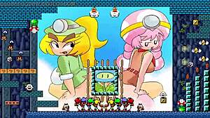 Captain Toad Goombella Dance Girls Shake It Version 2.0!